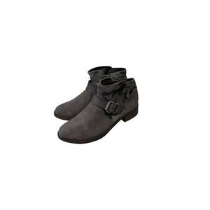 Blowfish Boot Womens 7.5 Malibu Viten Boots Gray Camo Punk Biker Vegan